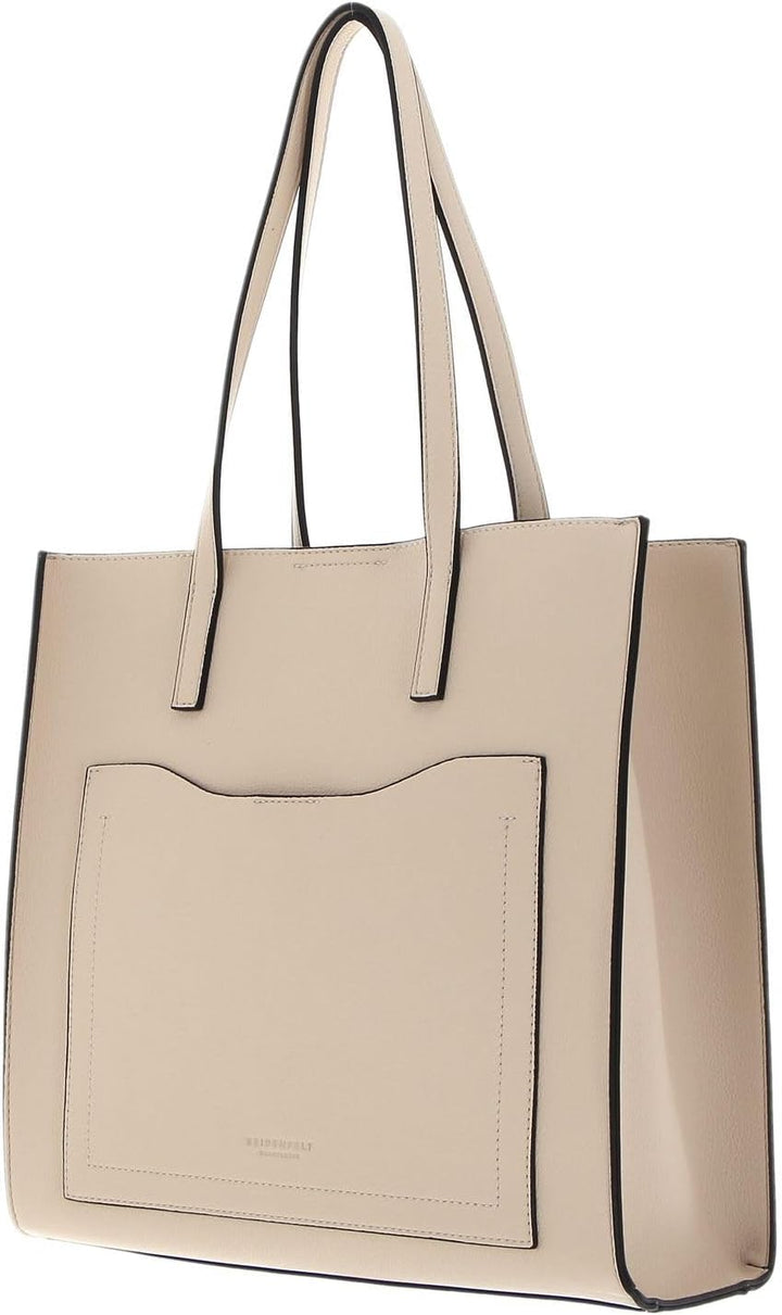 Seidenfelt Halsa - Shopper 32 cm warm beige