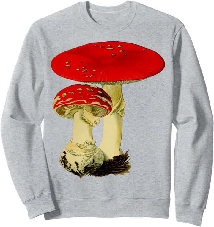 Pilz mit roter Kappe Sweatshirt
