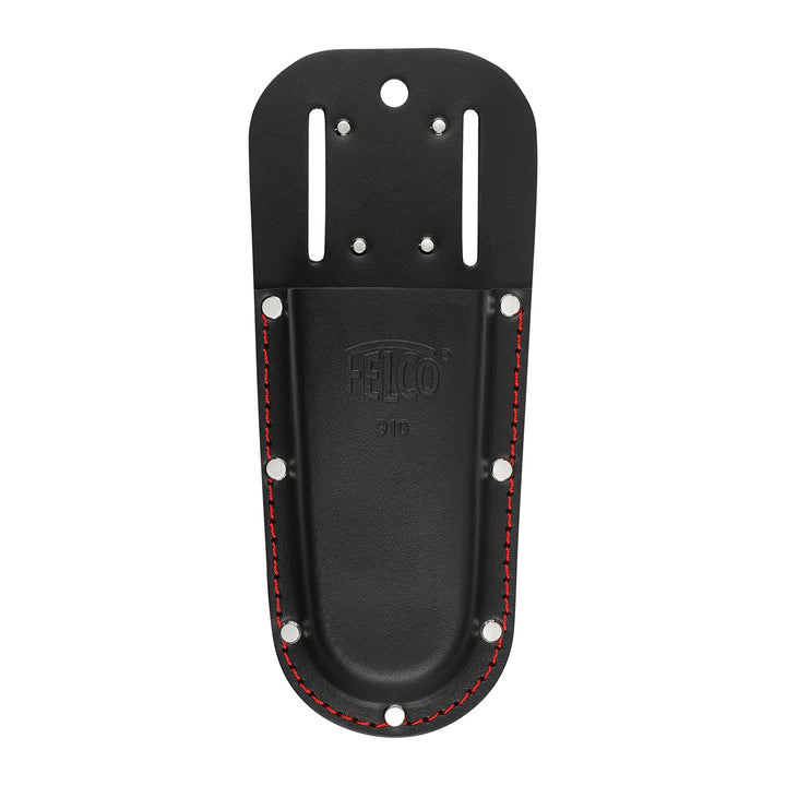 FELCO 910 Schwarz - Lederholster aus hochwertigem Material mit Gürtelclip für den praktischen Transp