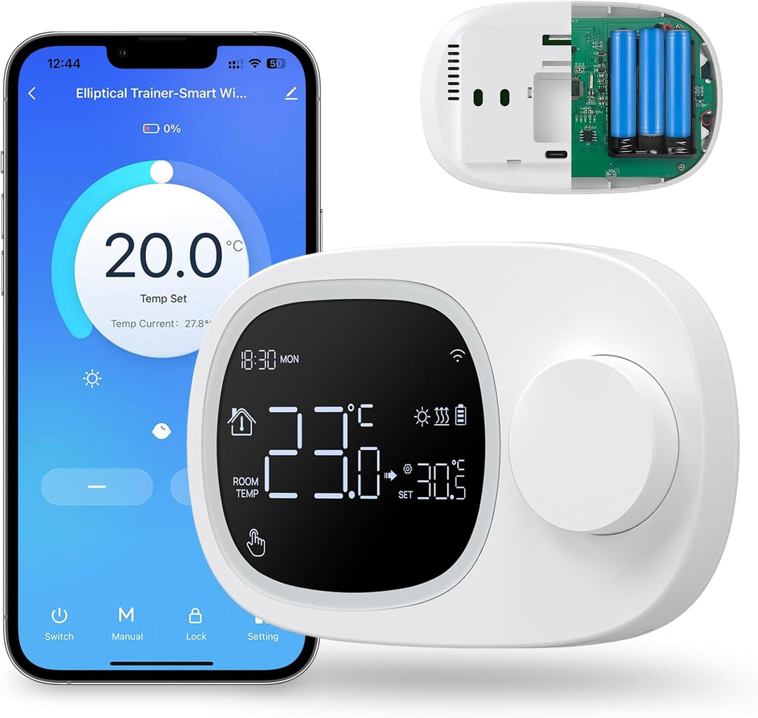 AVATTO Thermostat für Elektrische Fussbodenheizung Smart WiFi Thermostat Programmierbar Raumthermost