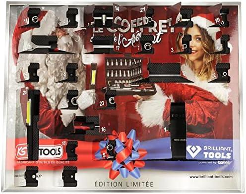 KS TOOLS 999.8887 Adventskalender - 50 Teile