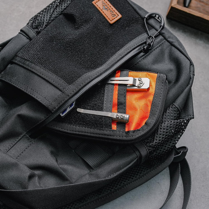 VIPERADE VE22 EDC Pouch Klein EDC Werkzeugtasche mit 4 Taschen und 5 elastischen Fächern Klein EDC O