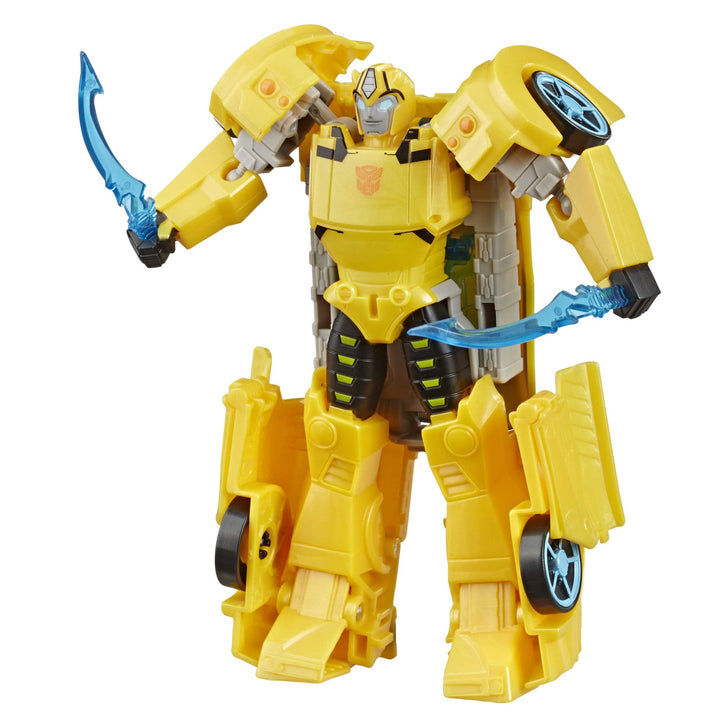 Transformers Cyberverse Ultra-Klasse Bumblebee Action-Figur, lässt Sich für mehr Power mit der Energ
