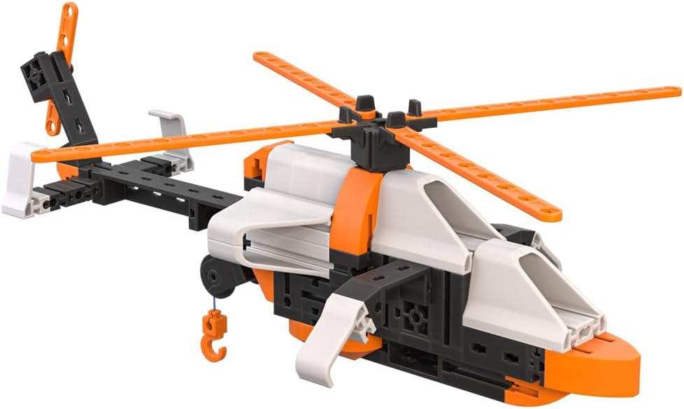 fischertechnik Universal Max 571904 – Konstruktionsbaukasten, technisches Spielzeug, 10 Modelle ab 7