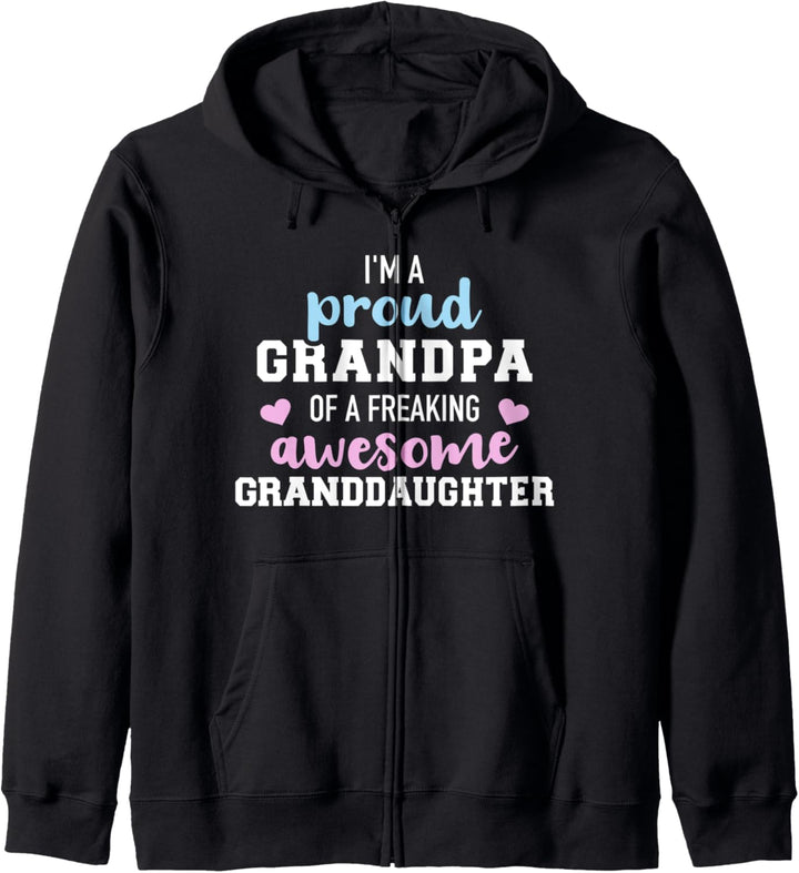 Stolzer Opa einer fantastischen Enkelin von Enkeltochter Kapuzenjacke