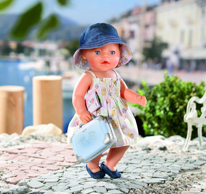 Zapf Creation 808214 - Baby Born Ich-mach-Urlaub de Luxe Set
