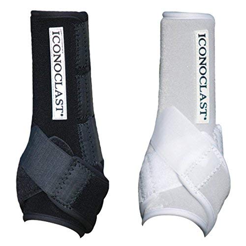 Iconoclast Hind Tall orthopädische Stützstiefel weiss Large, weiss Large