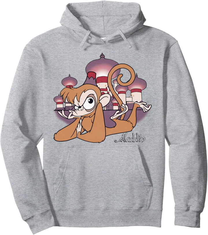 Disney Aladdin Abu In Agrabah Portrait Pullover Hoodie