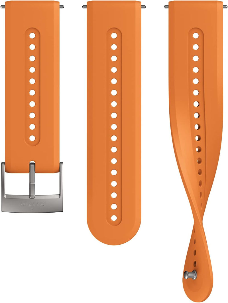 SUUNTO Unisex-Adult 24 Watch Straps, orange, Einheitsgrösse