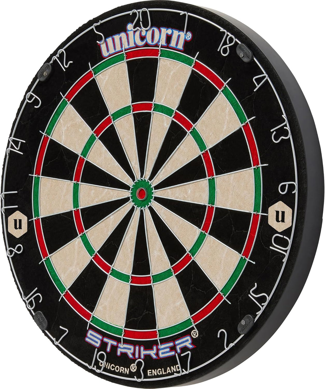 Unicorn Bristle Kabinette Striker Home Dart Center Einheitsgrösse Schwarz, Einheitsgrösse Schwarz