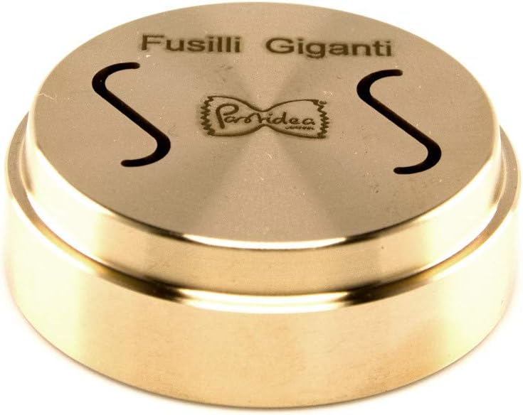 Teigwareneinsatz für Kenwood AT910 KAX 910 und Philips Pastamaker Matrize (Fusilli A2 Giganti Grösse