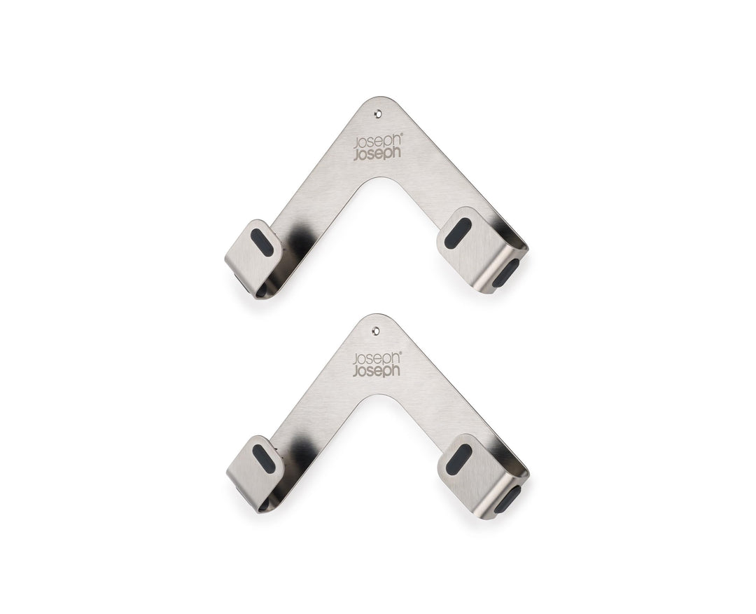 Joseph Joseph Space Set aus 2 Topf- und Pfannendeckelhaltern Selbstklebende Wandhalterung, geeignet
