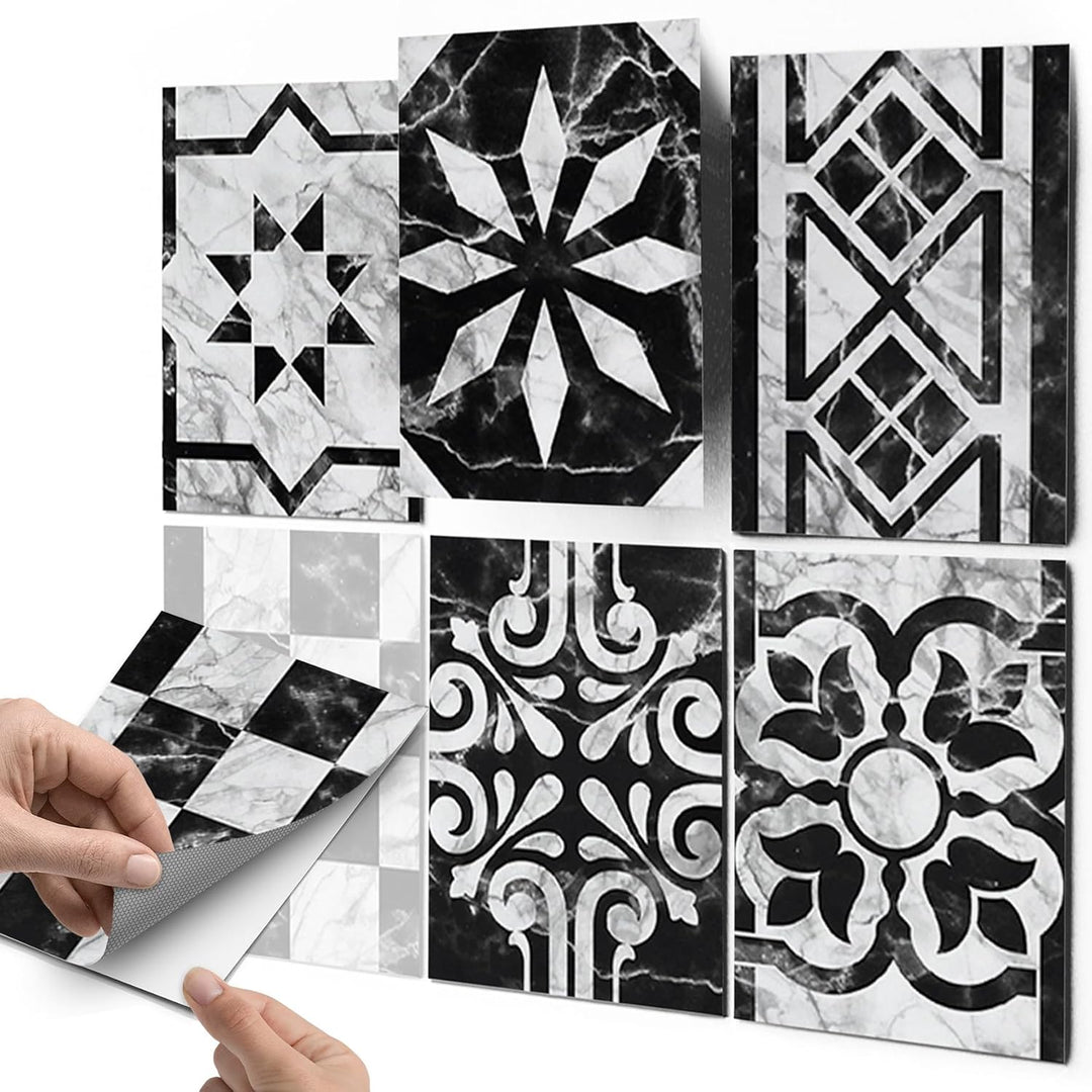 CREATISTO Mosaik Klebefliesen Stickerfliesen Fliesenfolie - Hochwertige Sticker Aufkleber für Wandfl