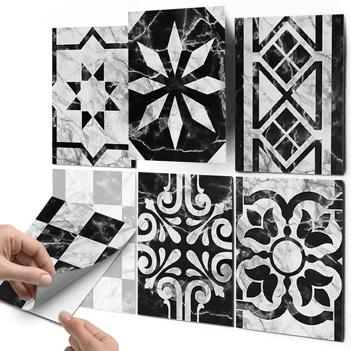 CREATISTO Mosaik Klebefliesen Stickerfliesen Fliesenfolie - Hochwertige Sticker Aufkleber für Wandfl