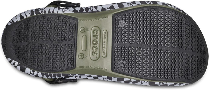 Crocs Unisex Bistro Pro Literide Clog Holzschuh 36/37 EU Black White, 36/37 EU Black White