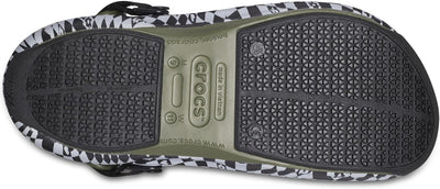 Crocs Unisex Bistro Pro Literide Clog Holzschuh 36/37 EU Black White, 36/37 EU Black White