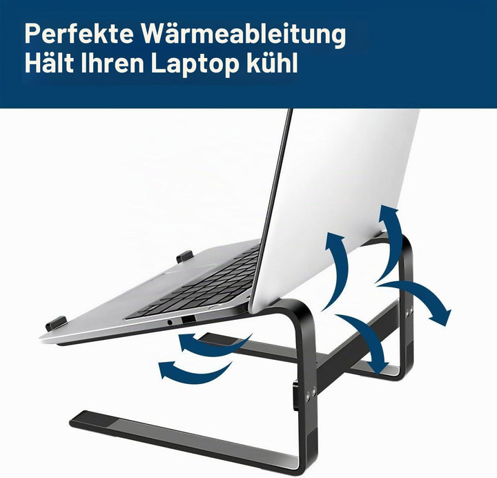 MMOBIEL Laptop Stand Grosser - Laptop Ständer 10 bis 18 Zoll - Laptophalterung Universal - Laptopstä