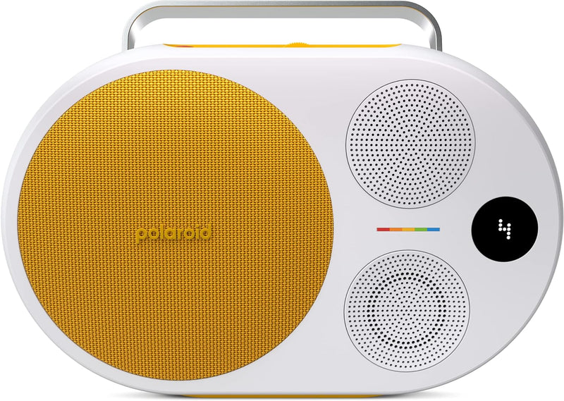 Polaroid P4 Music Player (Yellow) – Powerful Large Room Wireless Bluetooth Speaker Rechargeable with