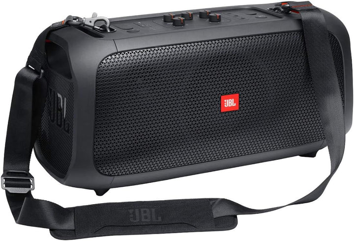 BL PartyBox On-The-Go Tragbarer Karaoke-Party-Lautsprecher mit kabellosem Mikrofon, 100 W Ausgangsle