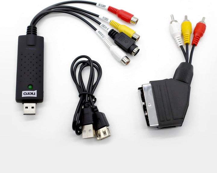 Nero Video Grabber | Videokassetten digitalisieren | VHS zu USB | DVD zu PC | Analog to Digital Capt