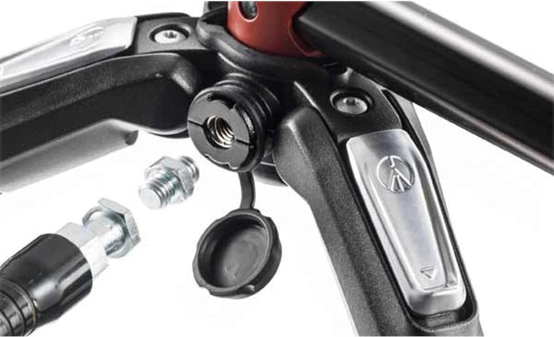 Manfrotto MT190CXPRO4 Carbon Stativ mit 4 Segmenten 4 Segmenten Single, 4 Segmenten Single