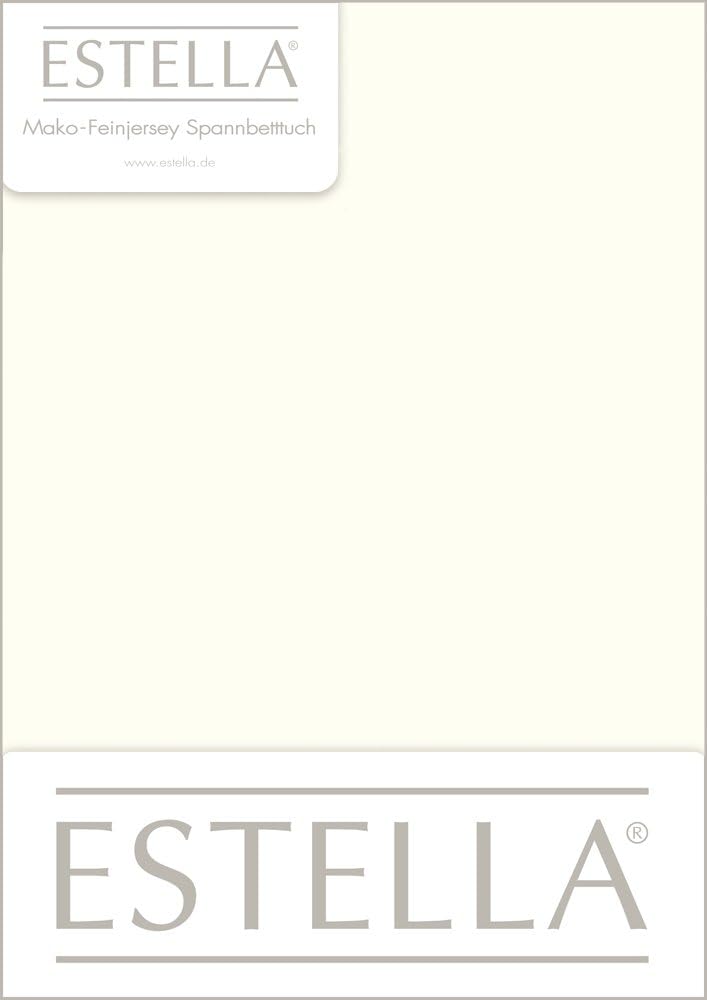 Estella 6500-110 Mako-Feinjersey-Spannbetttuch 100 x 200 cm