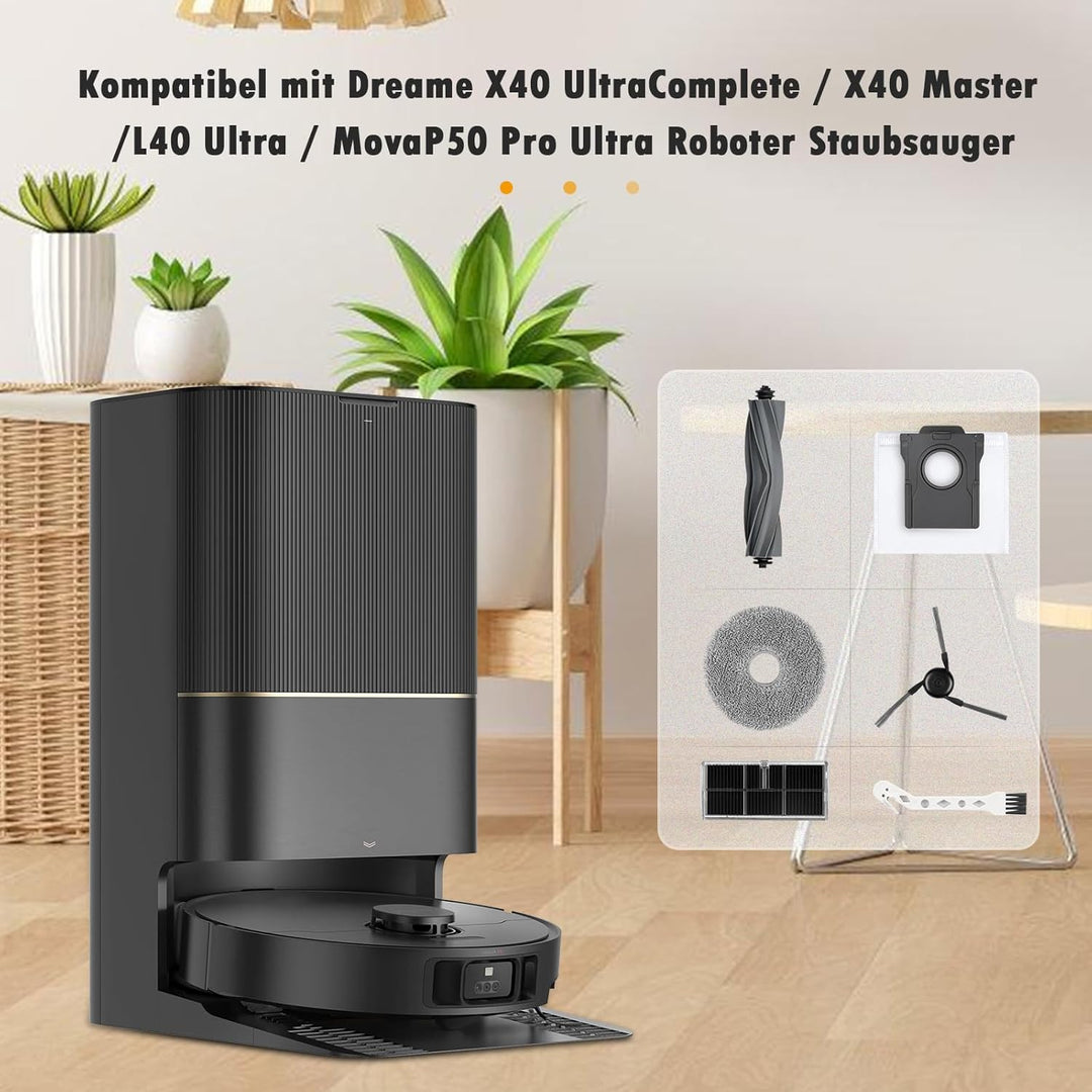 Zubehörset für Dreame X40 Ultra Complete Zubehörset für X40 Ultra Complete, Zubehörset für X40 Ultra