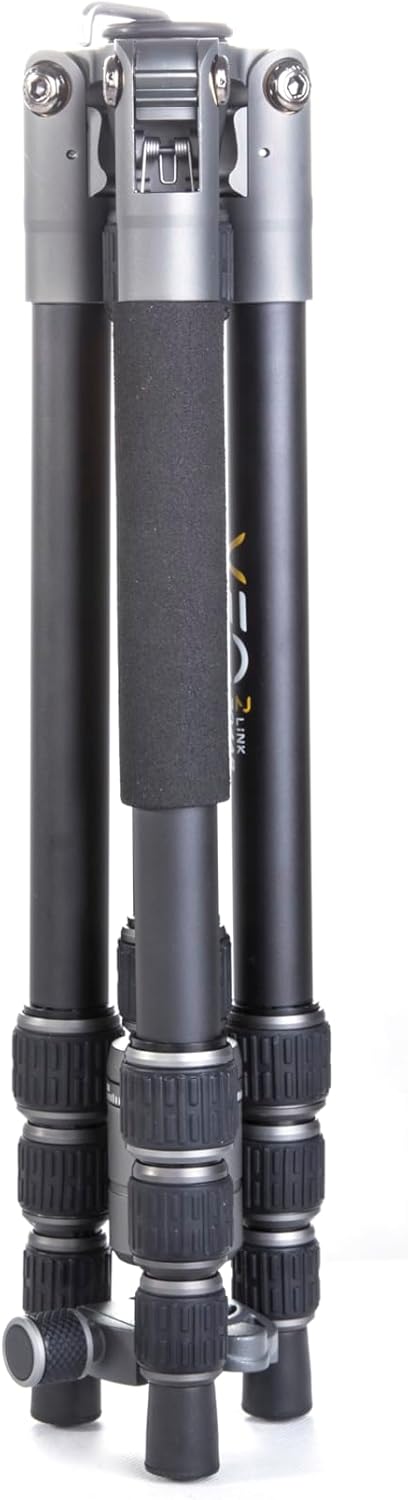 Vanguard VEO 3GO 204AB Reisestativ aus Aluminium Silber Tripod, Tripod