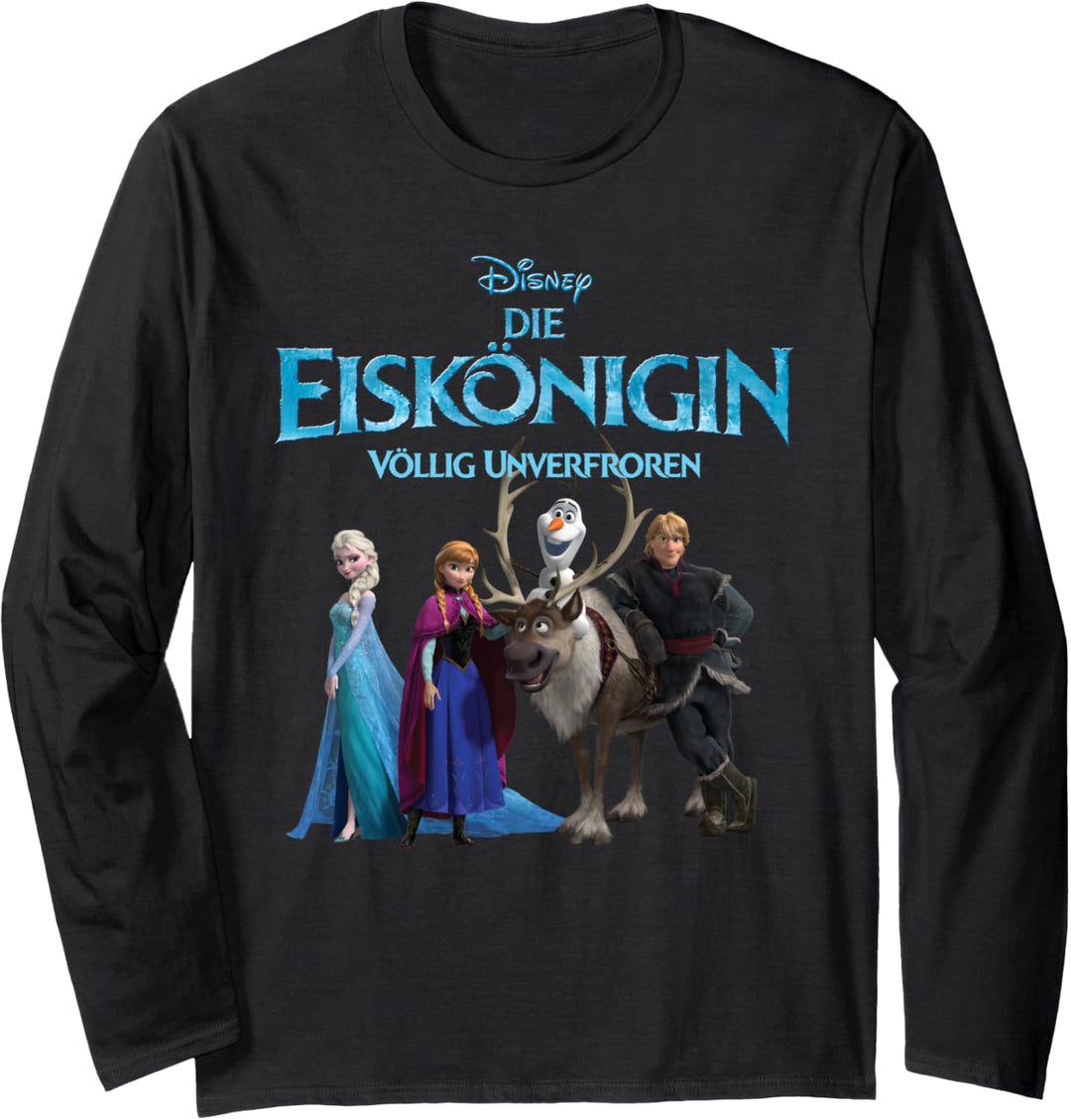 Disney Frozen 2 Die Eiskönigin Characters German Langarmshirt