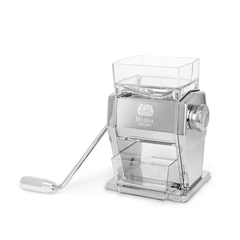 Getreidemühle "Marga Mulino" Aluminium Silber