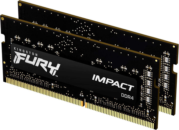 Kingston FURY Impact 32GB (2x16GB) 3200MHz DDR4 CL20 Laptop Speicher Kit mit 2 KF432S20IBK2/32 32GB