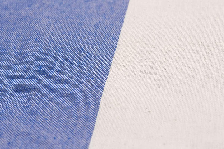 HomeLife Sofabezug für 3-Sitzer, Baumwolle mit Bindebändern, Überwurf für 3-Sitzer, mit Armlehnen, g