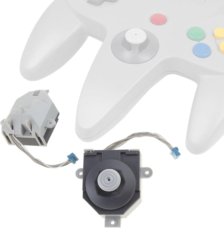 CVZJ 3D-Joystick-Ersatz für N64-Controller, analoger Daumenstick-Controller, Thumbstick-Kappe, Repar