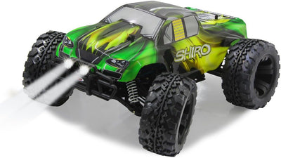 JAMARA 053367 - Fahrzeug Shiro 1:10 EP 4WD LED Lipo 2,4G, Monstertruck, Gross