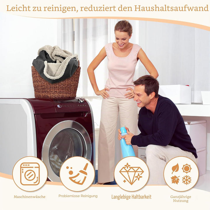 Catalonia Classy wasserdichte Decke, Wasserdicht Hundedecke Waschbar Sofaschutz Couch Überwurf, Wass