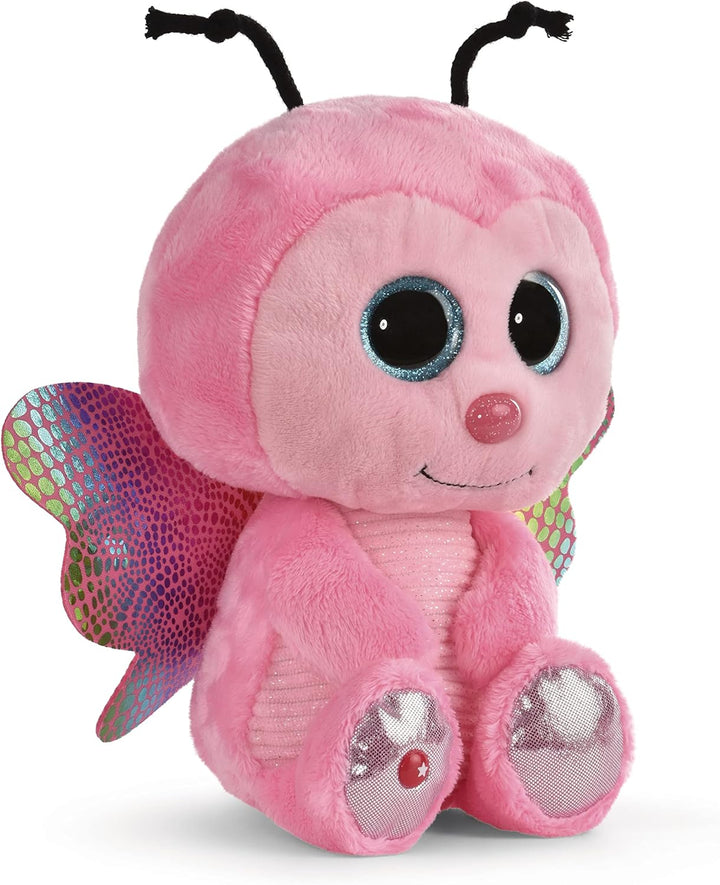 NICI GLUBSCHIS Schmetterling Lilli Papilli 25 cm – Kuscheltier aus weichem Plüsch, niedliches Plüsch