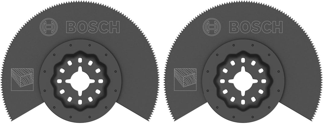 Bosch Segmentsägeblatt (für Holz, Zubehör für Multifunktionswerkzeuge Starlock) (Packung mit 2) 85 m