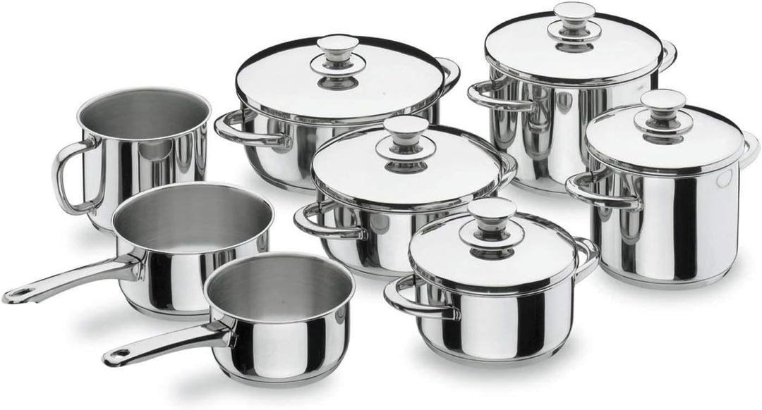 Lacor 40022 Bratentopf mit Deckel Vitrocor 22 cm 9.5 Quarts, 9.5 Quarts