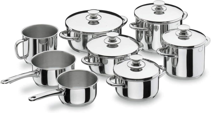 Lacor 40022 Bratentopf mit Deckel Vitrocor 22 cm 9.5 Quarts, 9.5 Quarts