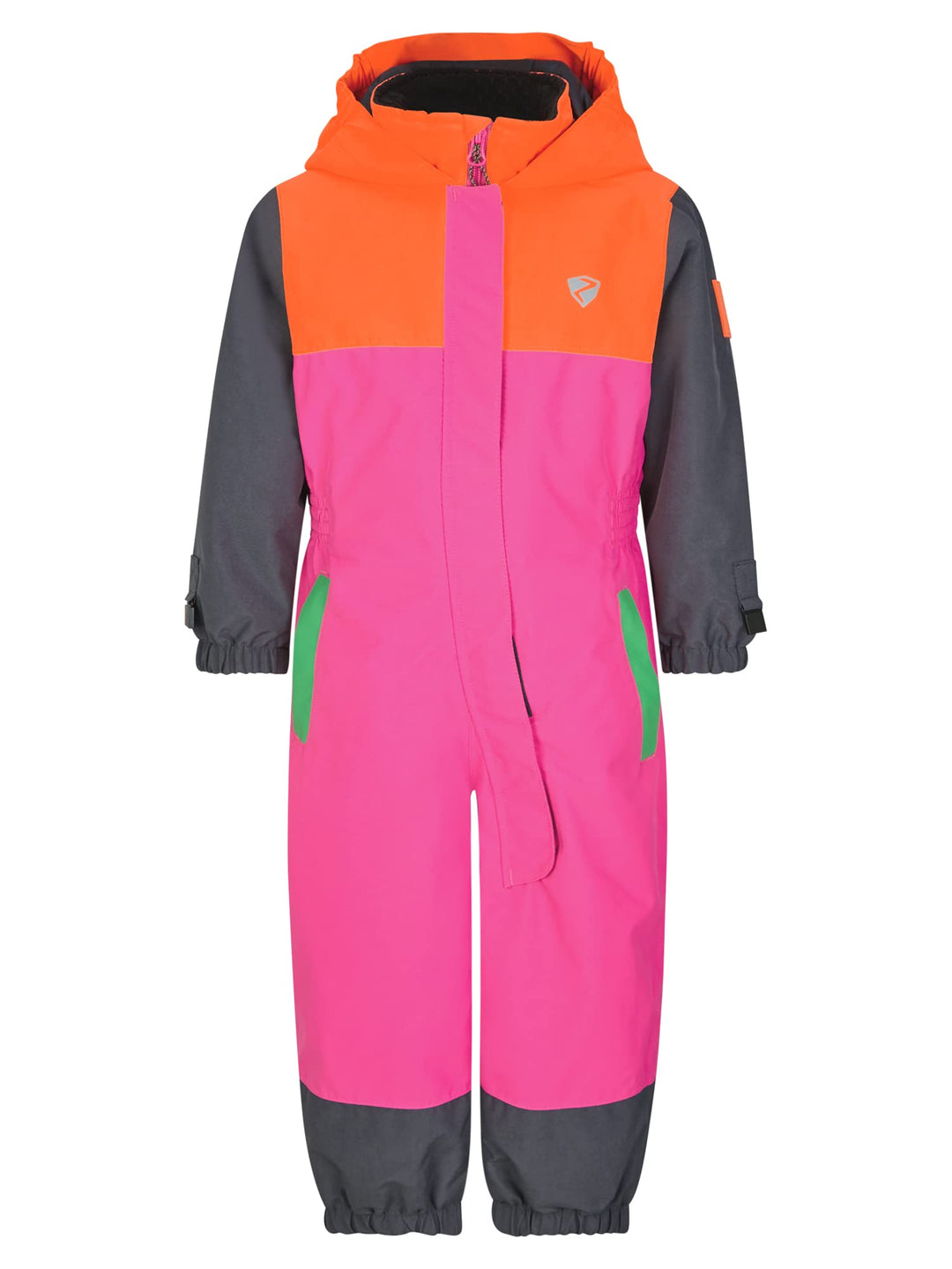 Ziener Unisex Baby Anup Schneeanzug/Skioverall | wasserdicht, winddicht, warm (1er Pack) 92 bright p