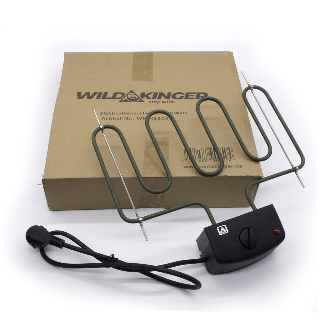 ZooPaul Wildkinger Premium Universal Elektroheizung Heizschlange Heizspirale 2000W Räucherofen Smoke