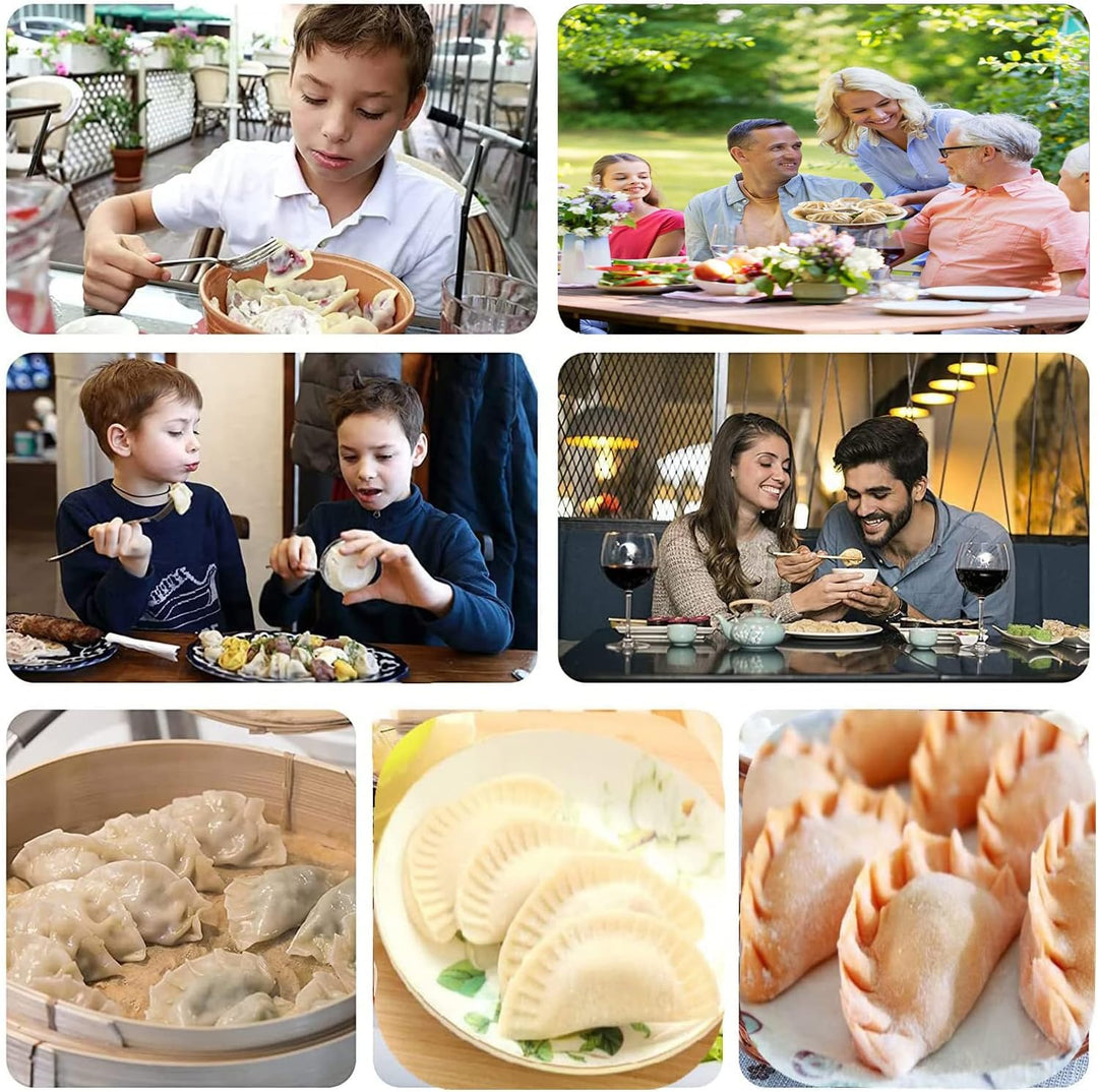 YITONGFU8Stück Edelstahl Ravioli Ausstecher Maultaschen Former, Klösse Former Ravioli Maker, Teigtas