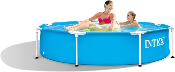 Intex Frame Pool Set Rondo Ø 244 x 51 cm, 28205NP & Solar Cover Pool - Solarabdeckplane - Ø 244 cm -