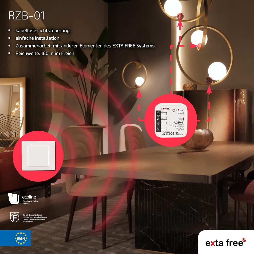 EXTA FREE RZB-01 Wireless- Steuerungsset - Beleuchtung