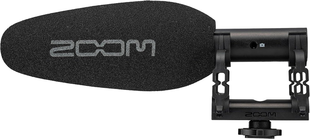 Zoom ZSG-1 Stereo-On-Camera-Mikrofon, hochgerichtet, stossabsorbierend, leicht, für Content-Erstelle