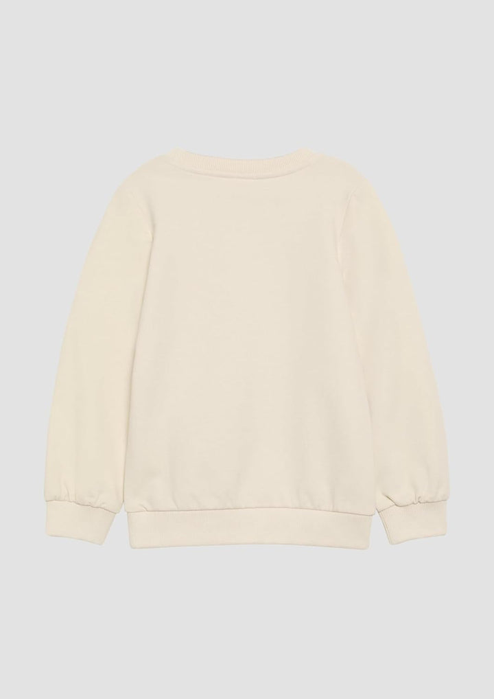 s.Oliver Wärmendes Sweatshirt mit Schmucksteinen 92-98 0805_helles Sand, 92-98 0805_helles Sand