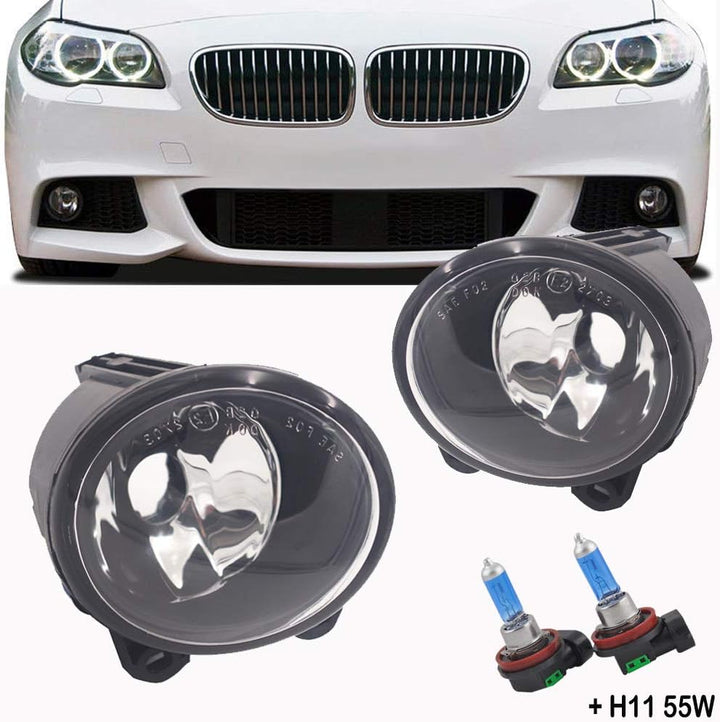 GSRECY Nebelscheinwerfer-Leuchtmittel für E53 E92 E93 F07 F10 F22 F23 M Sport Stossstange vorne (2 S