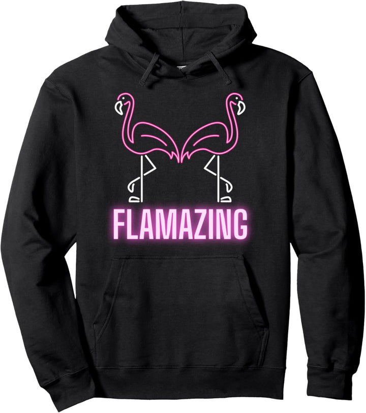 Flamazing Lustiges Pinker Flamingo Geschenk Amazing Pinkes Pullover Hoodie