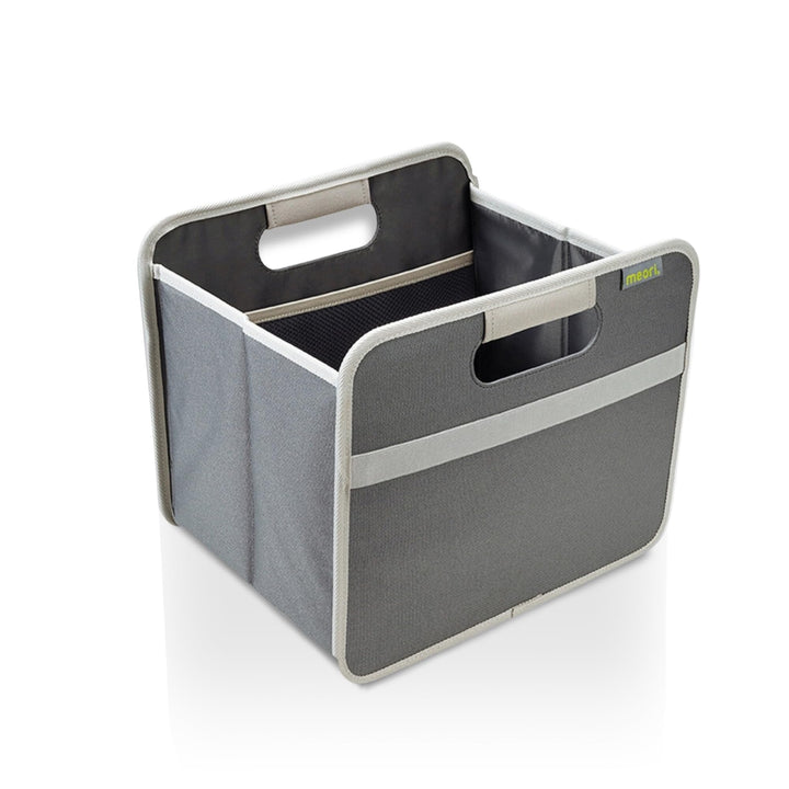 meori Aufbewahrungsbox faltbar Traglast 30 kg - 32 x 26,5 x 27,5 cm Grösse S - Granite Grey Granit G