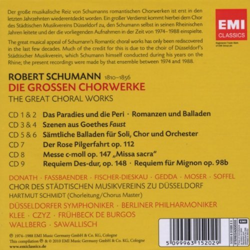 Die Grossen Chorwerke, Audio-CD